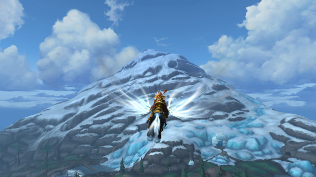 WoW Flying On A Mount